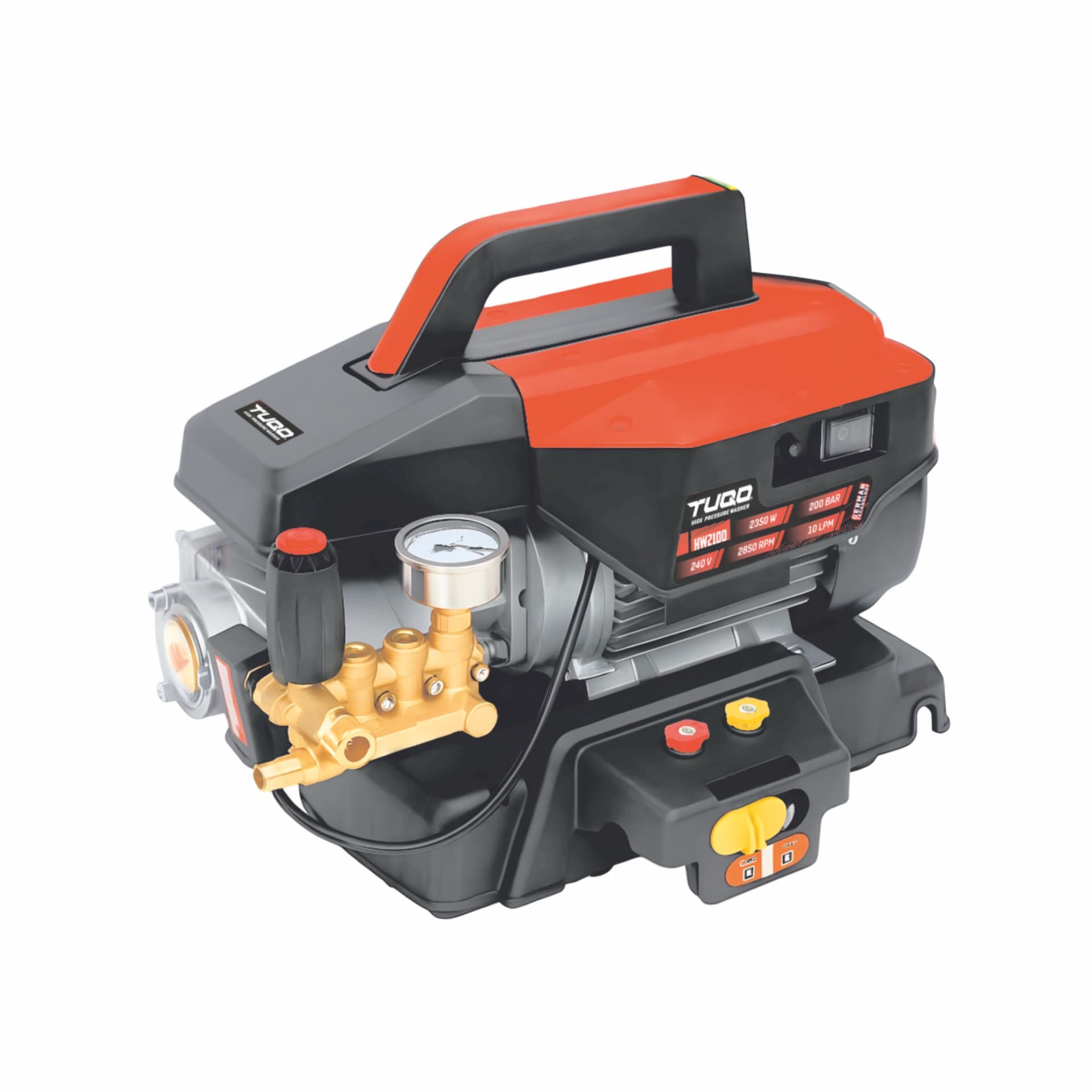 TUQO HIGH PRESSURE WASHER HW2100 | 200 BAR | 2350W