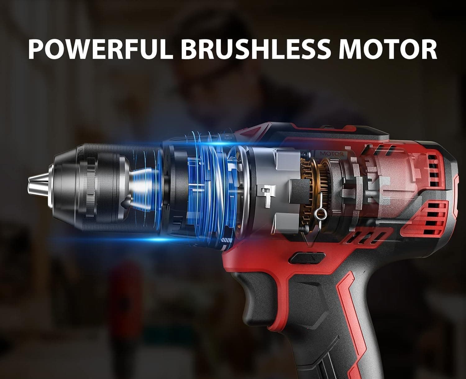 TUQO Cordless Impact Drill AH150 | 21V thumbnail 4